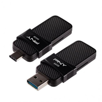 PNY DUO LINK USB 3.1 / USB-C- NOIR PNY DUO LINK USB 3.1 / USB-C- NOIR