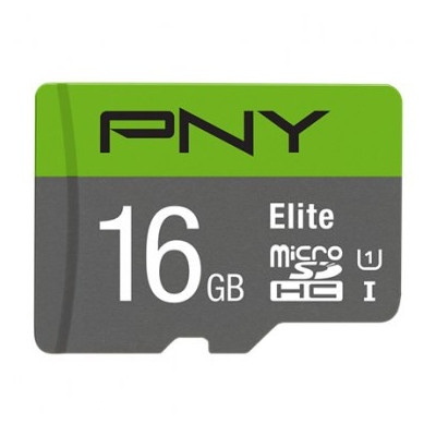 PNY ELITE 16Go 100GB/S MICRO SDHC + ADAPTATEUR