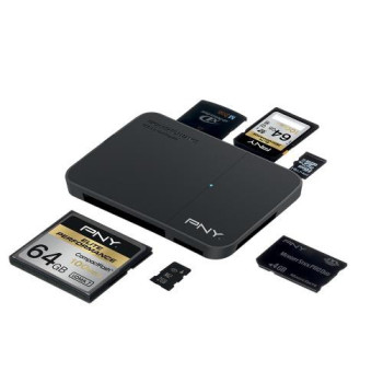 PNY LECTEUR CARTE FLASH - USB 3.0 PNY LECTEUR CARTE FLASH - USB 3.0