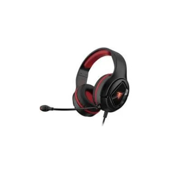 BERSERKER CASQUE 40mm GAMING Noir/rouge