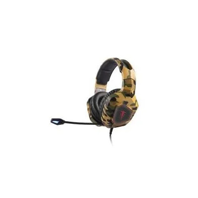 CASQUE 50mm GAMING ARMY THOR Or