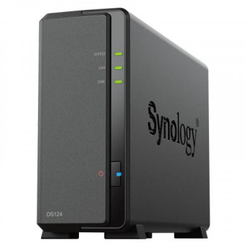 SYNOLOGY DS124 Boîtier NAS pour 1 DD|Allo Computer SYNOLOGY DS124 Boîtier NAS pour 1 DD|Allo Computer