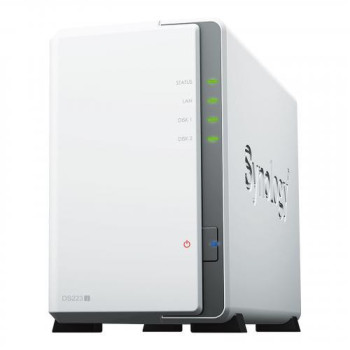 SYNOLOGY DS223j Boîtier NAS pour 2 DD 1Go