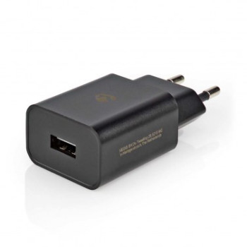 NEDIS WCHAU242ABK Chargeur Noir|Allo Computer