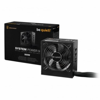 BEQUIET SYSTEM POWER 9 CM 500W - 80PLUS BRONZE
