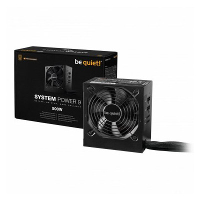 BEQUIET SYSTEM POWER 9 CM 500W - 80PLUS BRONZE